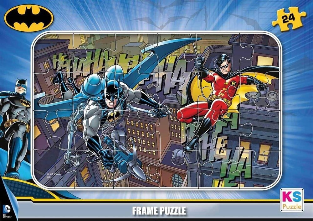 Frame Puzzle 24 Parça Batman KS Puzzle KS BATMAN