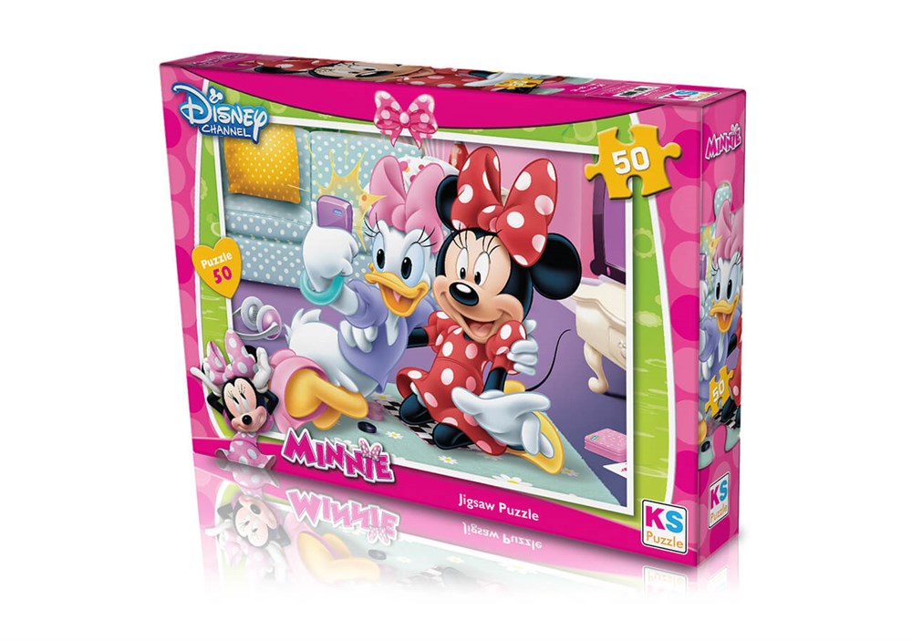 Minnie 50 Parça Puzzle KS Puzzle MIN 7609