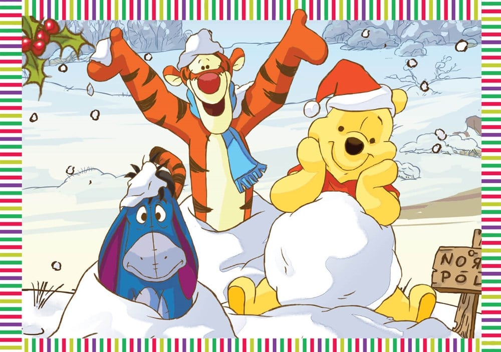 Winnie The Pooh 100 Parça Puzzle KS Puzzle WN 714