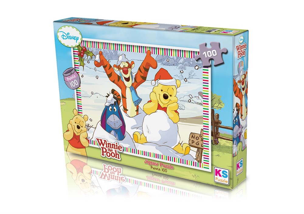Winnie The Pooh 100 Parça Puzzle KS Puzzle WN 714