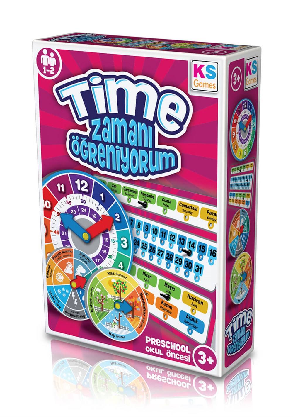 Zamanı Öğreniyorum KS Puzzle ZO 234