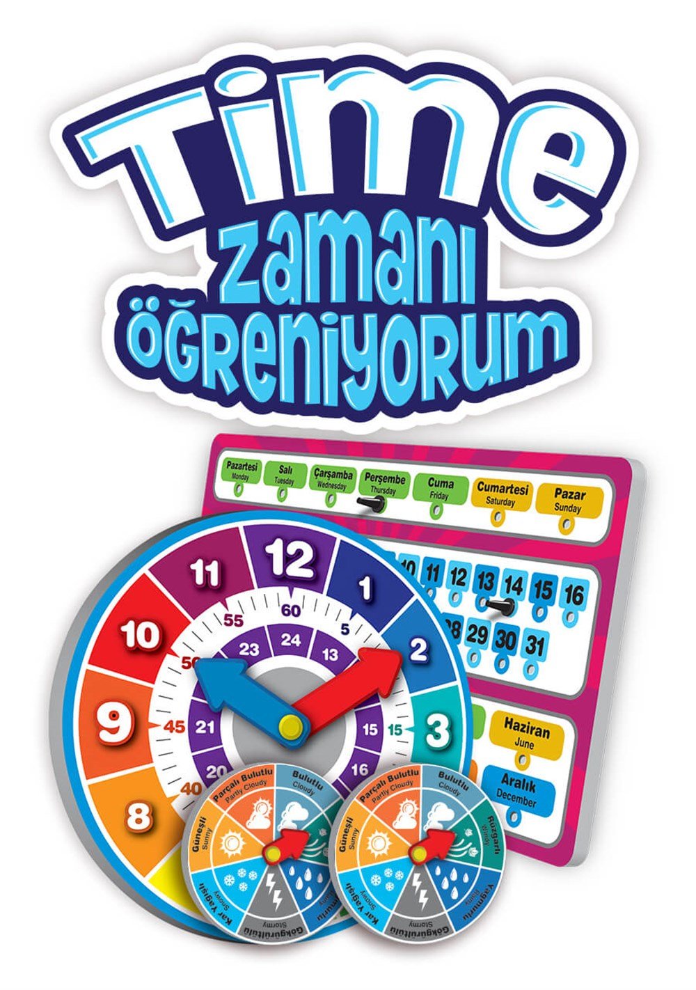 Zamanı Öğreniyorum KS Puzzle ZO 234