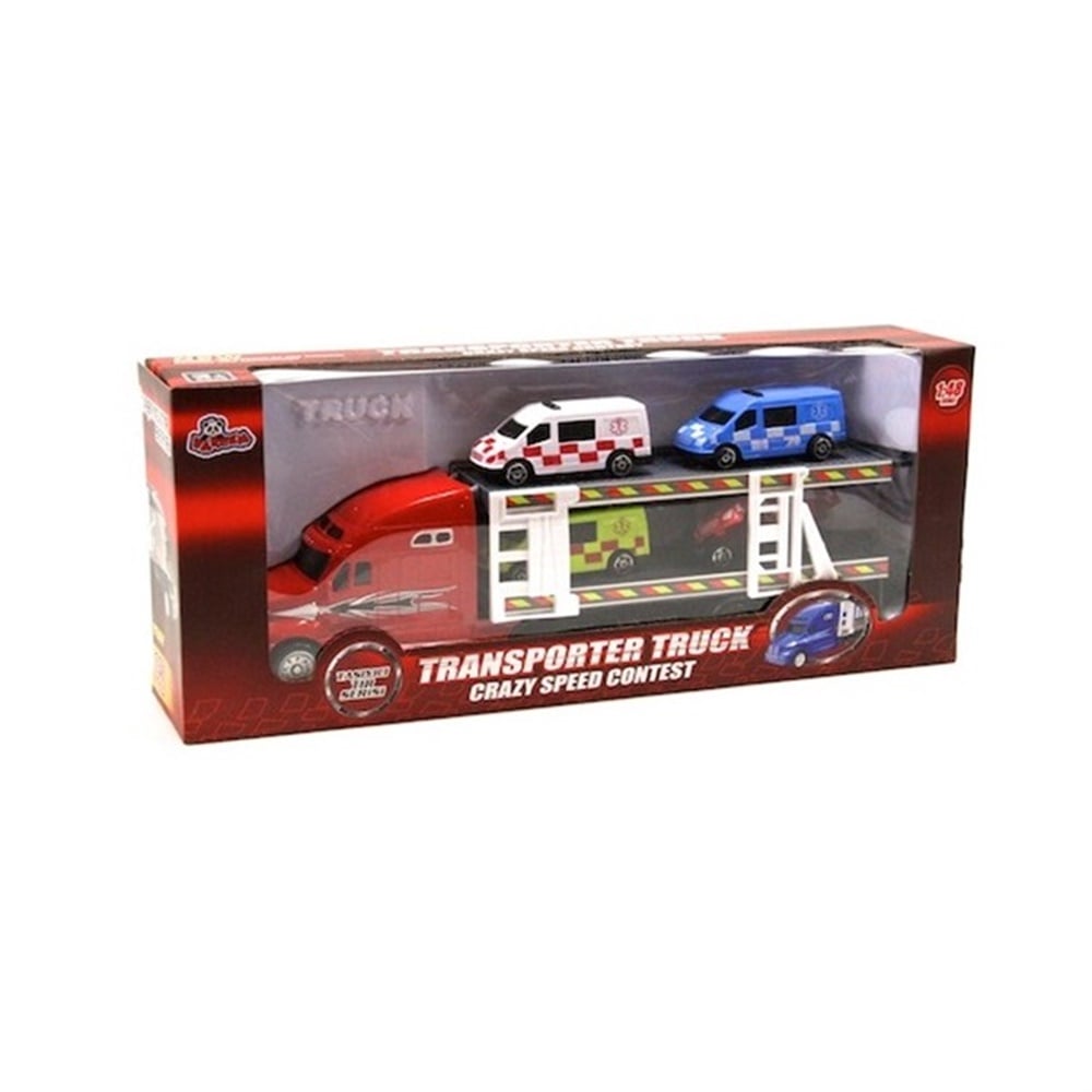 Kutulu 1:48 4 Araç Taşıyan Sürtmeli Kamyon