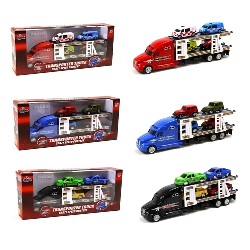 Kutulu 1:48 4 Araç Taşıyan Sürtmeli Kamyon