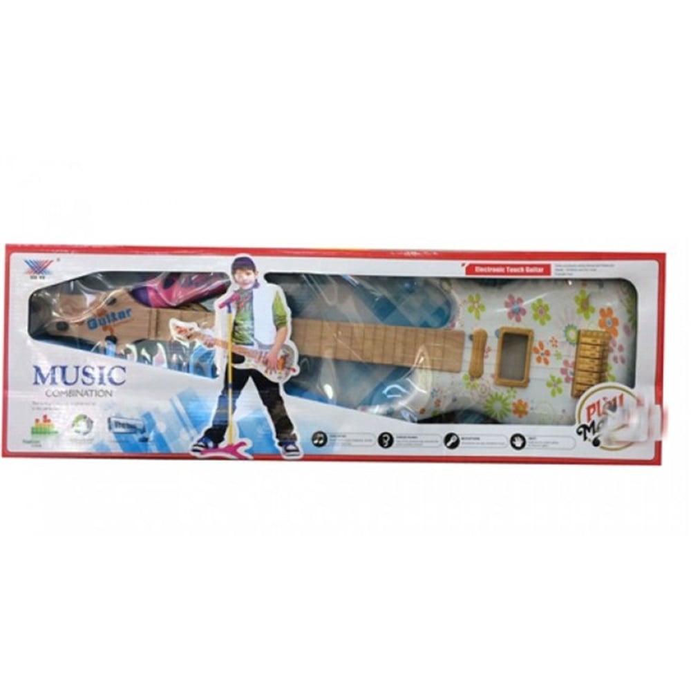 Kutulu Ayaklı Mikrofon Setli Gitar