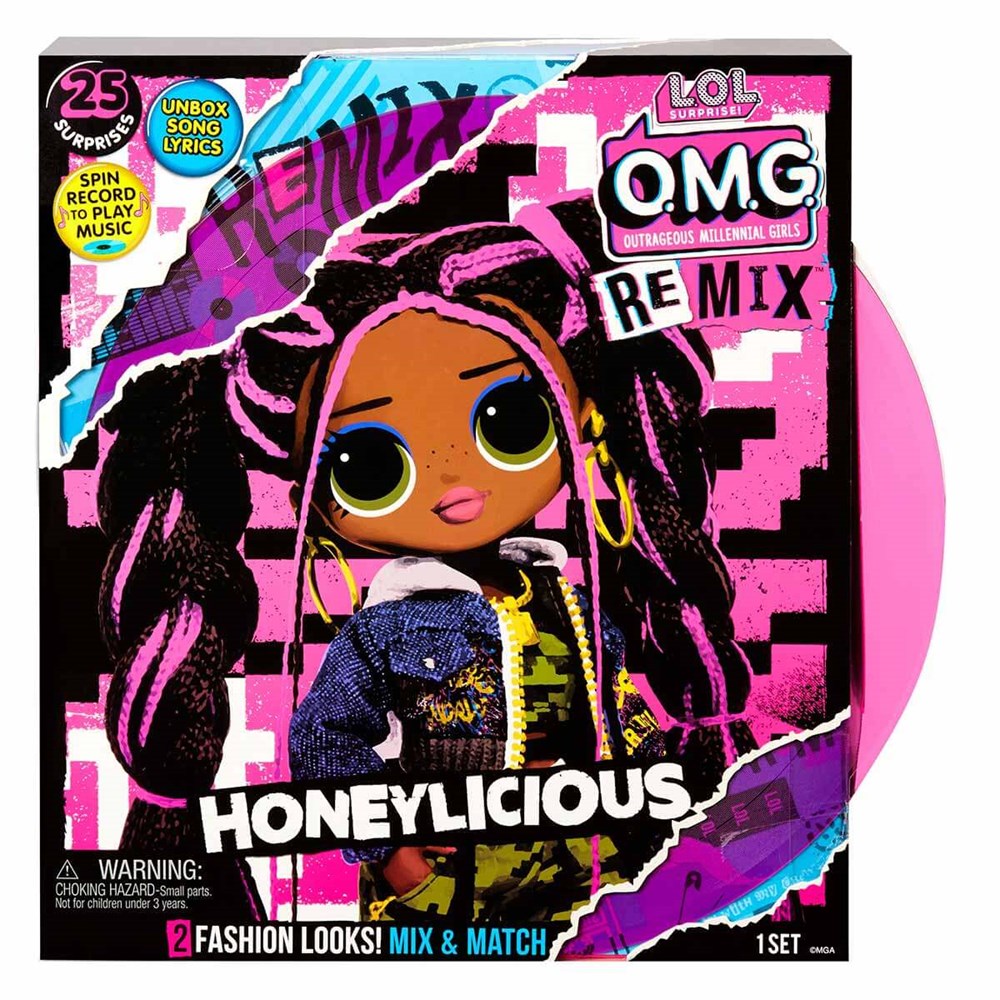L.O.L. Remix Çok Gizli Bebekler Honeylicious LLX02000 L.O.L LLX02000