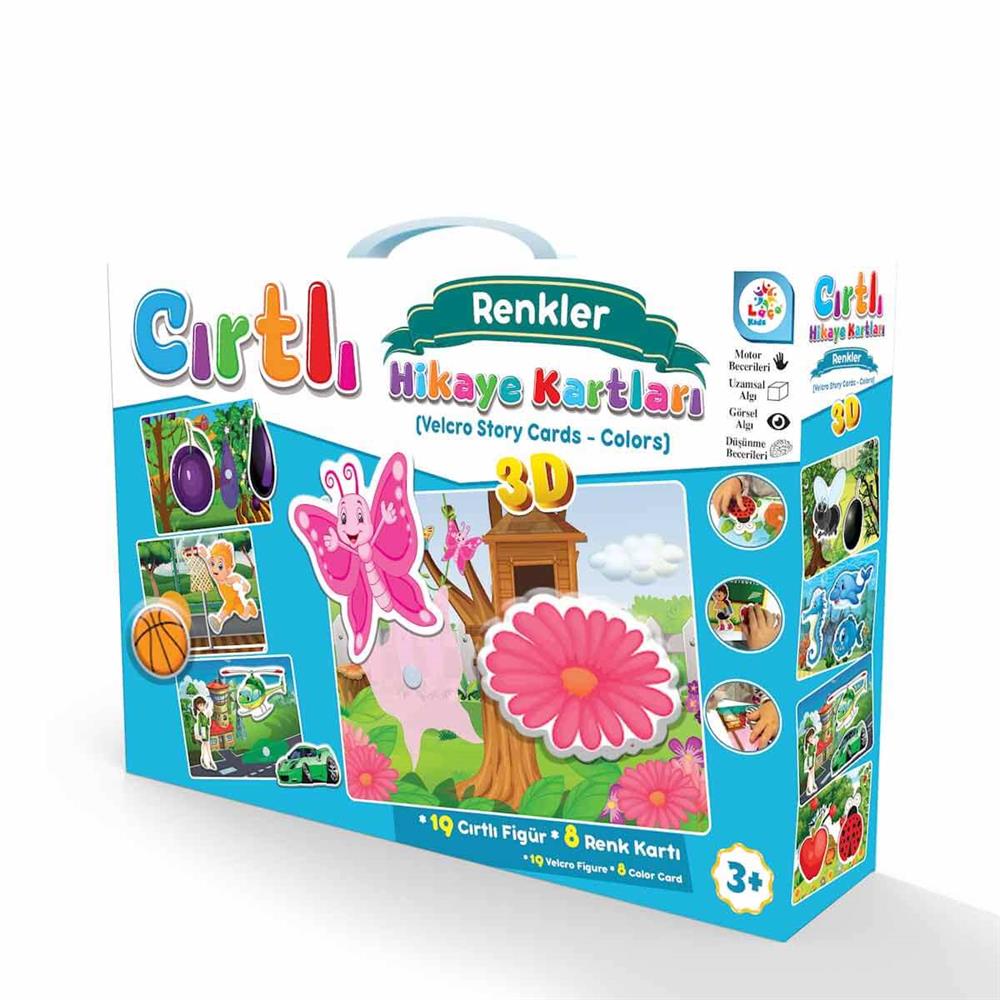 Laço Kids Cırtlı Hikaye Kartları Renkler Laço Kids LC7207