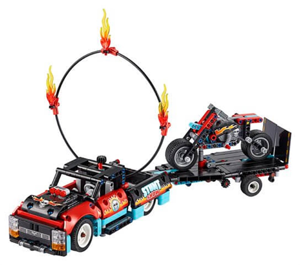 Lego Technic Gösteri Kamyoneti Ve Motosikleti 42106 Lego 42106