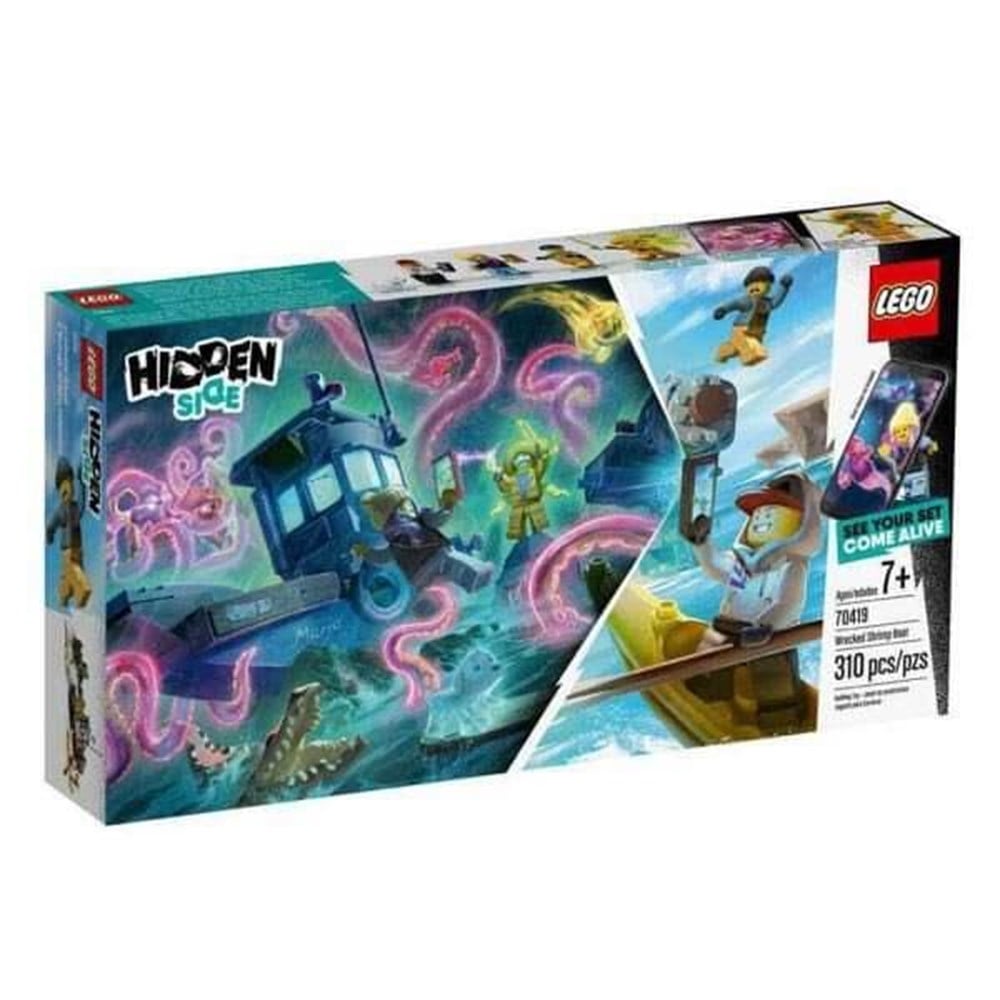 Lego Hidden Side Batık Karides Teknesi 70419 Lego 70419