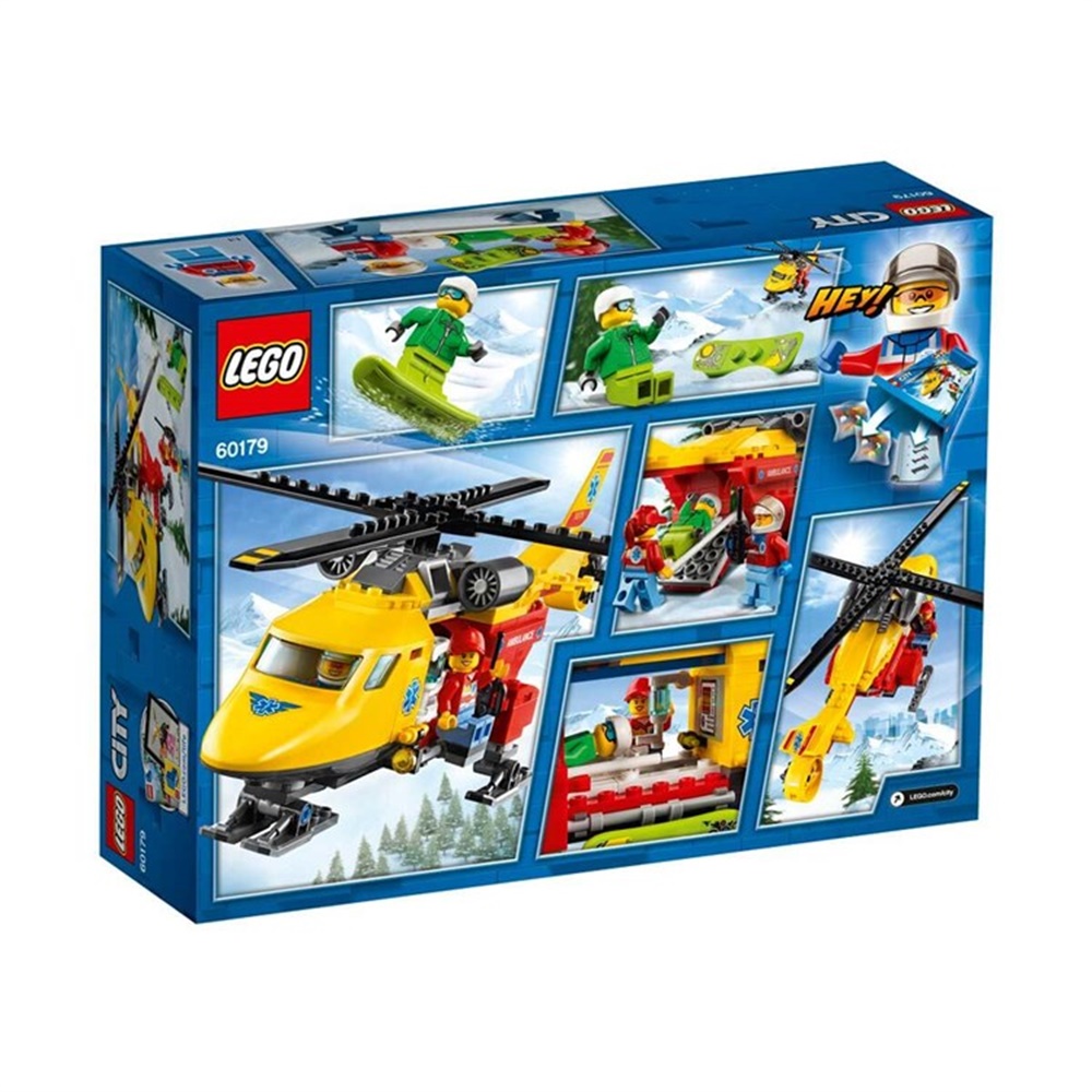 LEGO City Ambulans Helikopter 60179