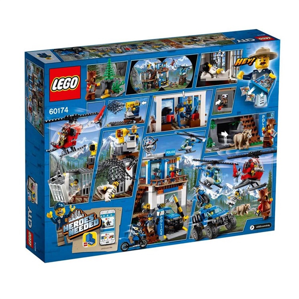 LEGO City Dağ Polis Merkezi 60174