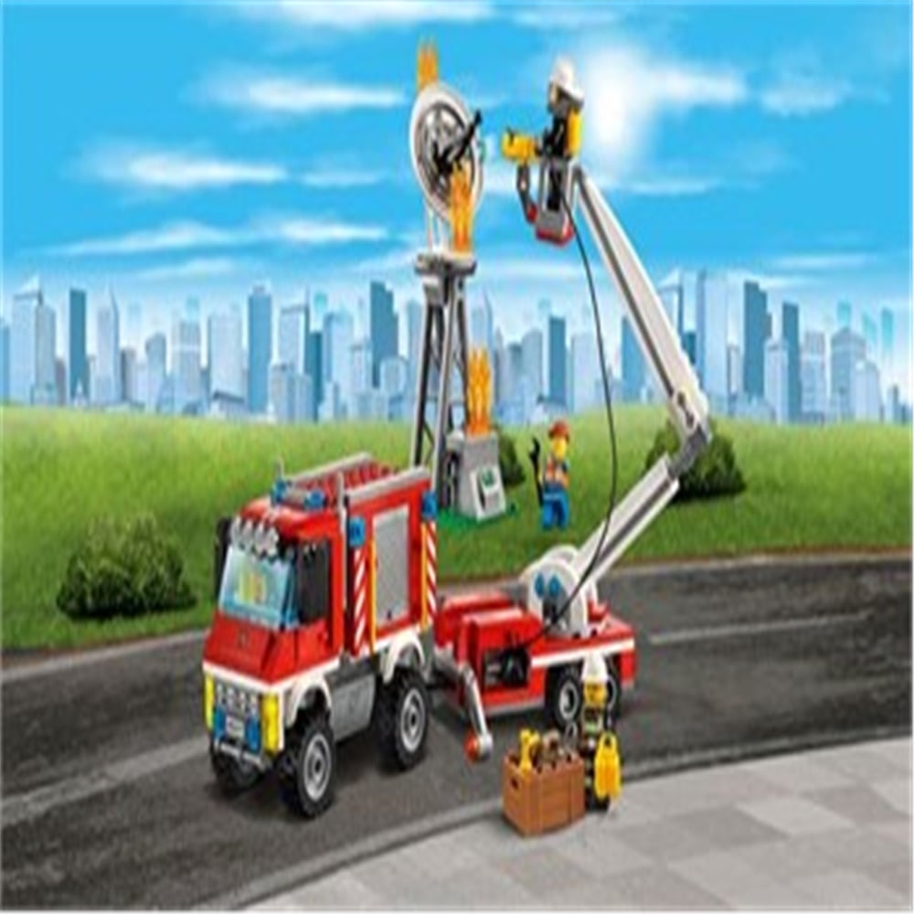 LEGO CİTY İTFAİYE MALZEME KAMYONU