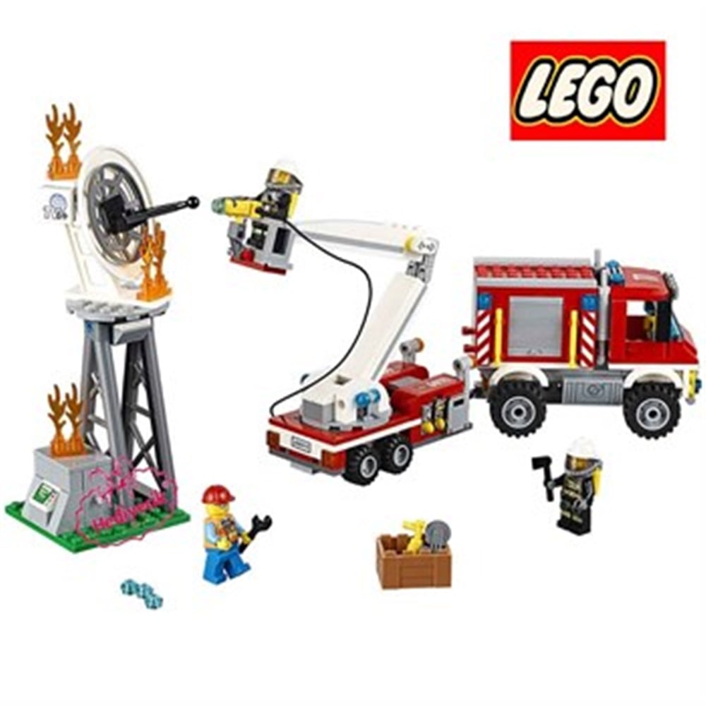 LEGO CİTY İTFAİYE MALZEME KAMYONU