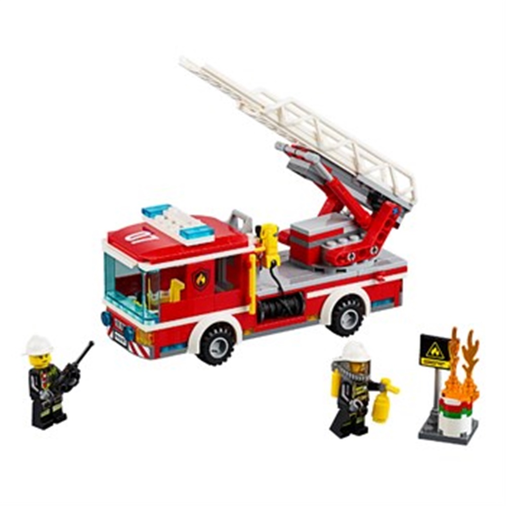 LEGO CİTY MERDİVENLİ İTFAİYE KAMYONU