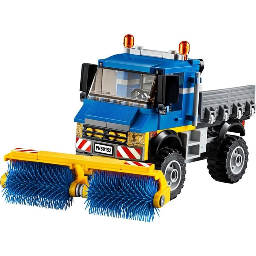 Lego City Süpürücü ve Ekskavatör LSC60152