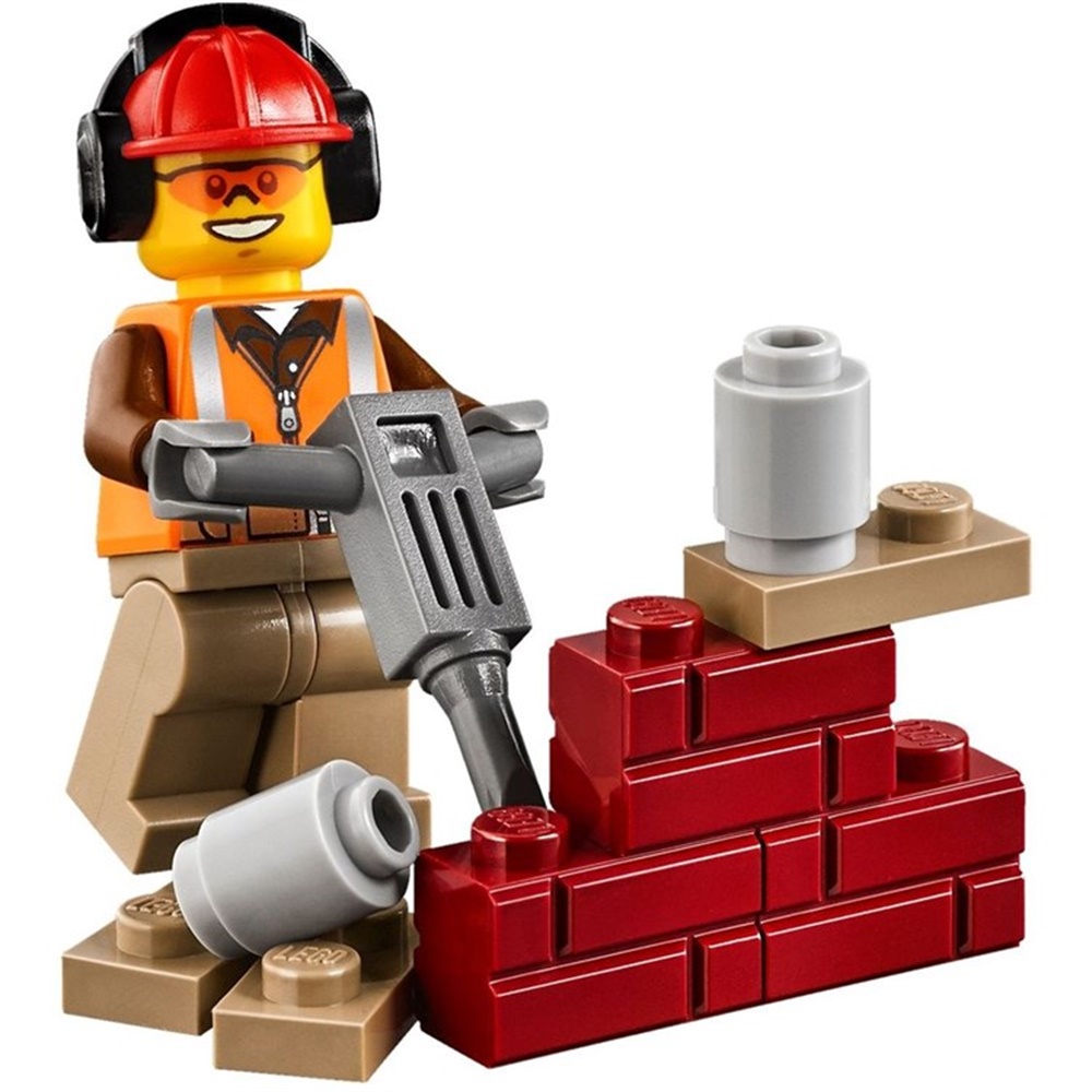 Lego City Süpürücü ve Ekskavatör LSC60152