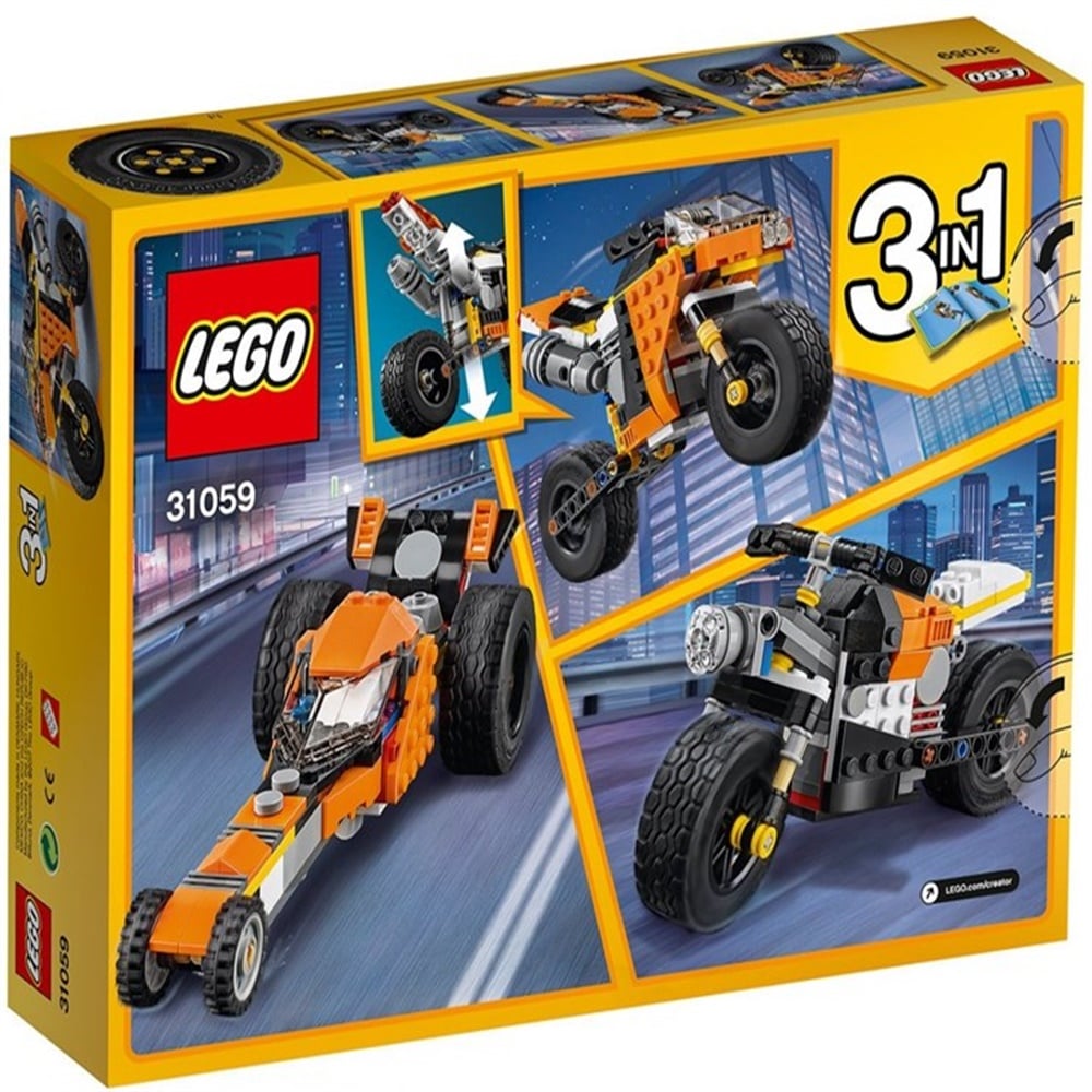 LEGO Creator Günbatımı Sokak Motosikleti 31059