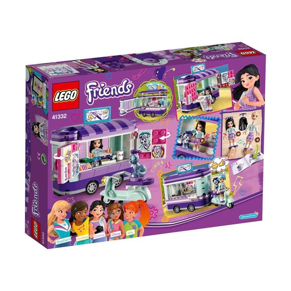 LEGO Friends Emma'nın Sanat Standı 41332