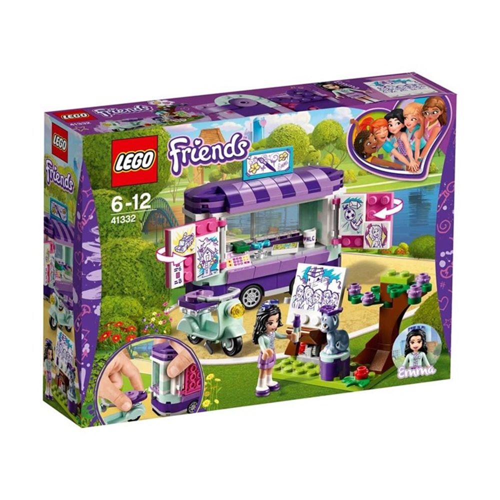 LEGO Friends Emma'nın Sanat Standı 41332