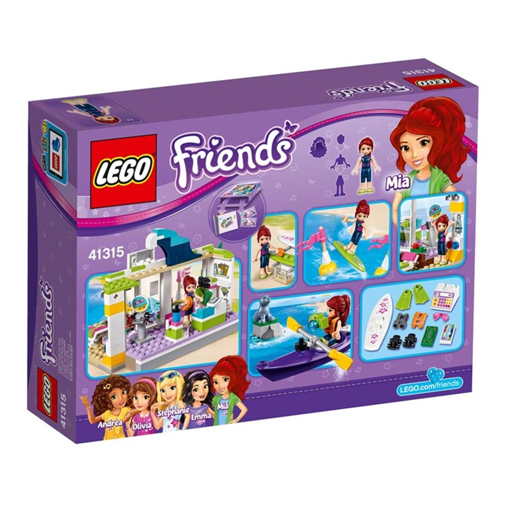 LEGO Friends Heartlake Sörf Mağazası 41315