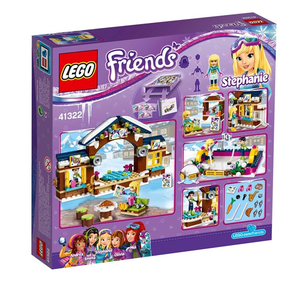 LEGO Friends Kayak Tesisi Buz Pisti 41322