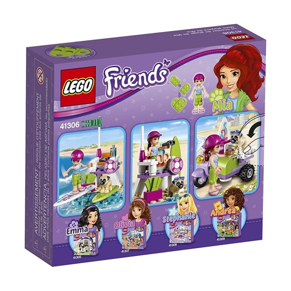 LEGO Friends Mia'nın Plaj Scooter'ı 41306