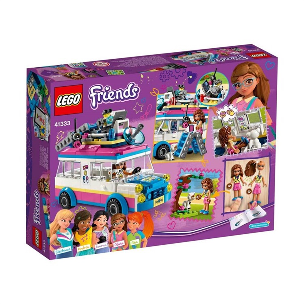 LEGO Friends Olivia'nın Görev Aracı 41333