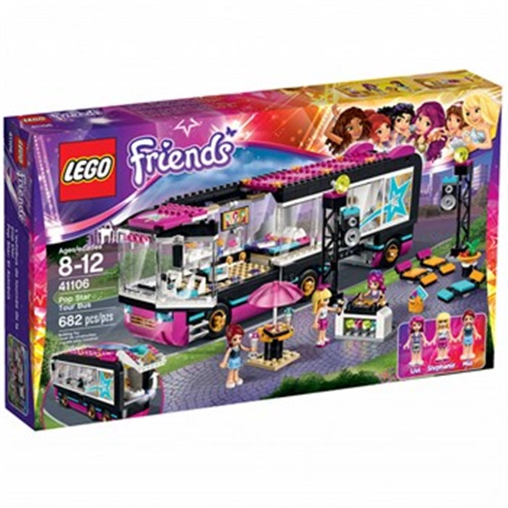 Lego Friends Pop Star Tur Otobüsü LGF41106