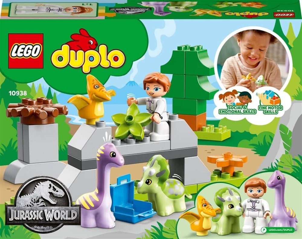 LEGO Duplo Jurassic World Dinozor Yuvası 10938 Lego LED10938