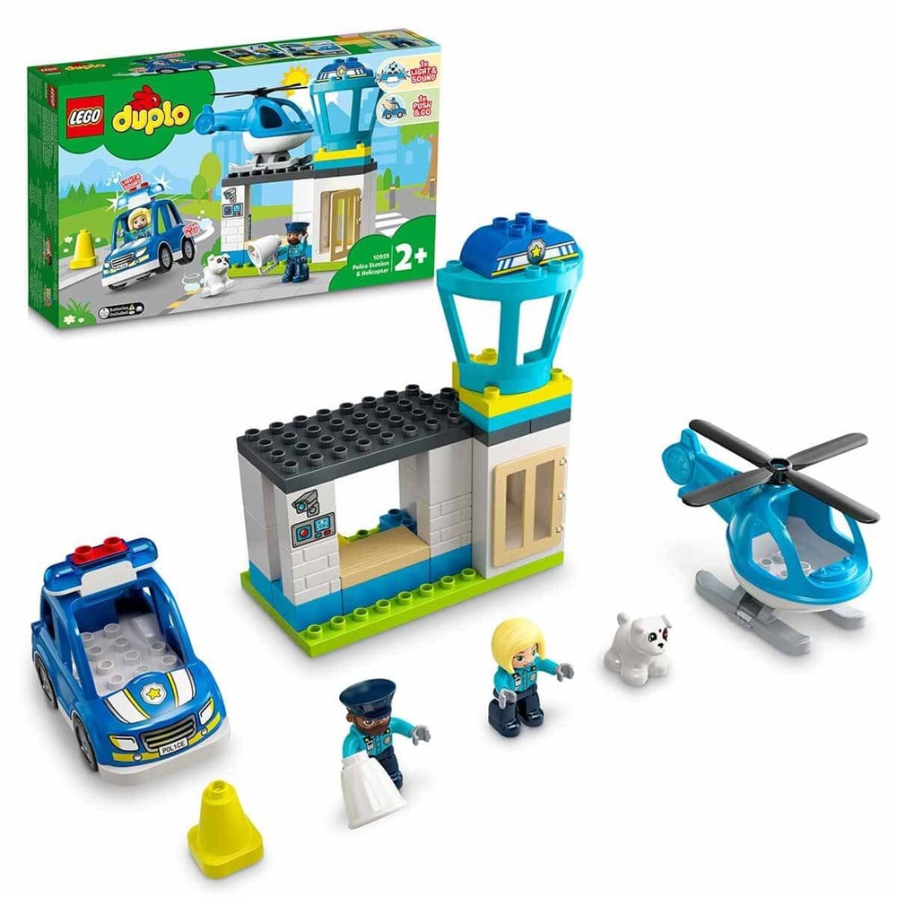 LEGO Duplo Kurtarma Polis Merkezi ve Helikopter 10959 LEGO LED10959