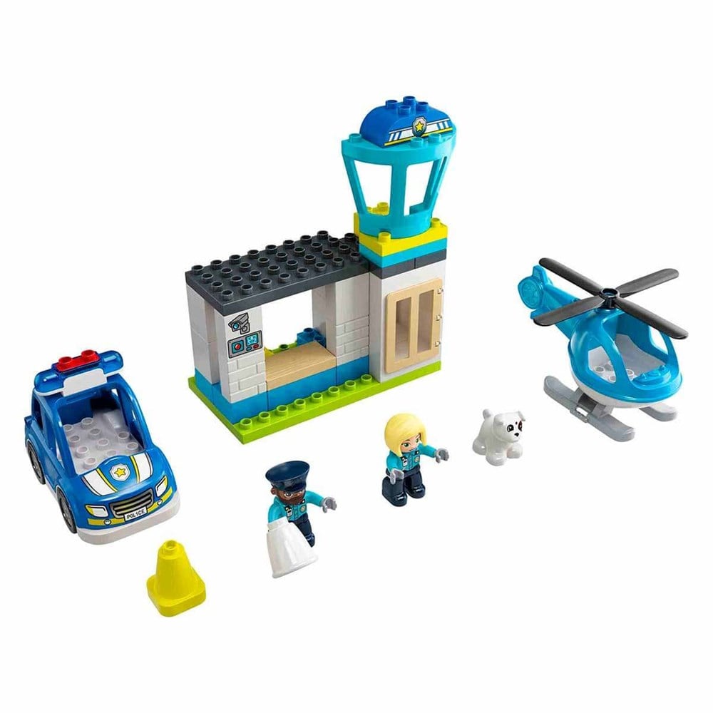 LEGO Duplo Kurtarma Polis Merkezi ve Helikopter 10959 LEGO LED10959