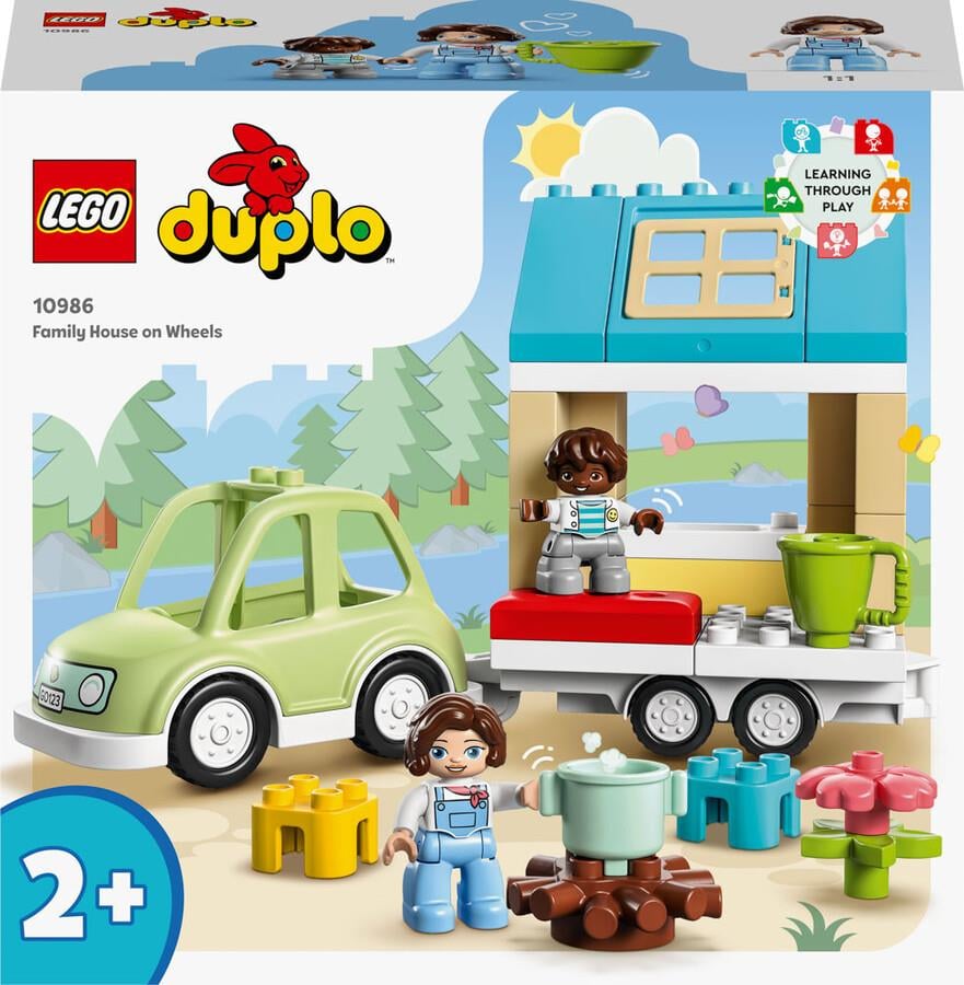 Lego Duplo Kasabası Tekerlekli Aile Evi 10986 Lego LED10986