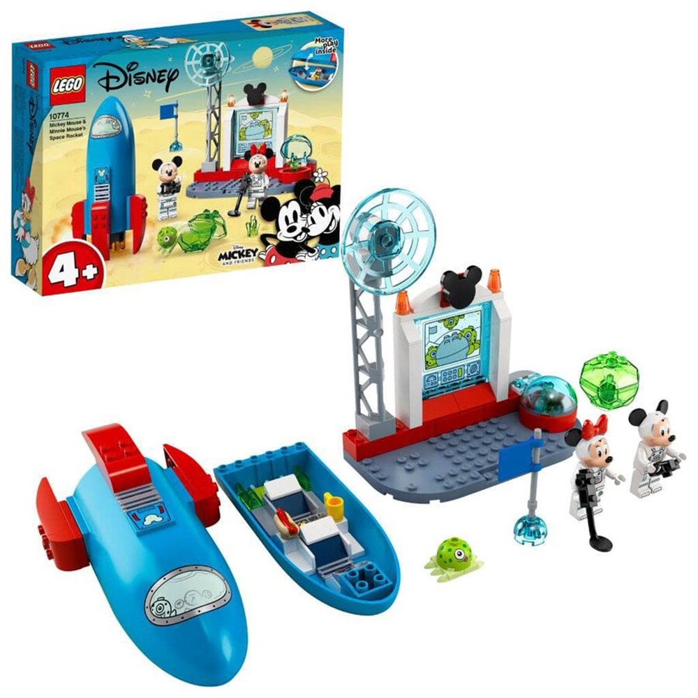LEGO Disney Mickey ve Minnie Fare'nin Uzay Roketi 10774 Lego LEJ10774
