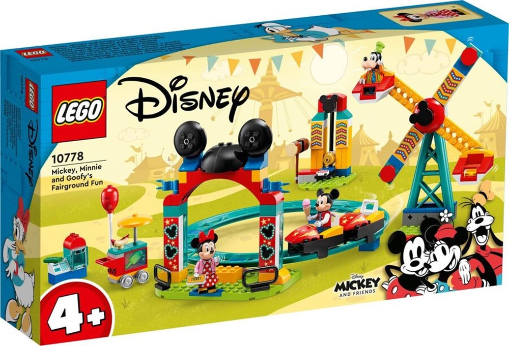 LEGO Disney Mickey, Minnie ve Goofy'nin Lunapark Eğlencesi 10778 Lego LEJ10778
