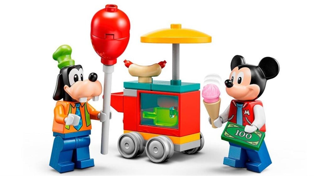 LEGO Disney Mickey, Minnie ve Goofy'nin Lunapark Eğlencesi 10778 Lego LEJ10778
