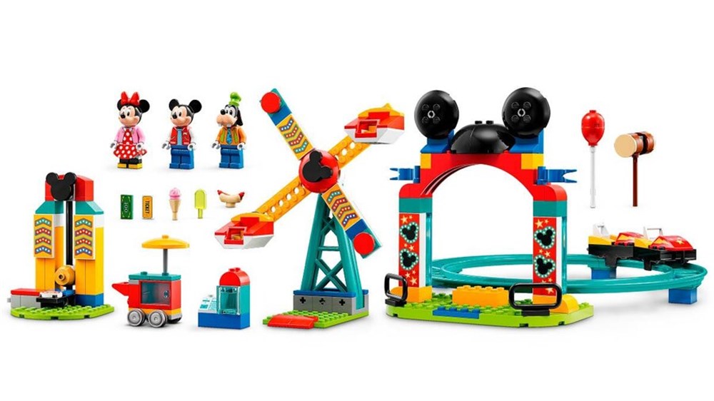 LEGO Disney Mickey, Minnie ve Goofy'nin Lunapark Eğlencesi 10778 Lego LEJ10778