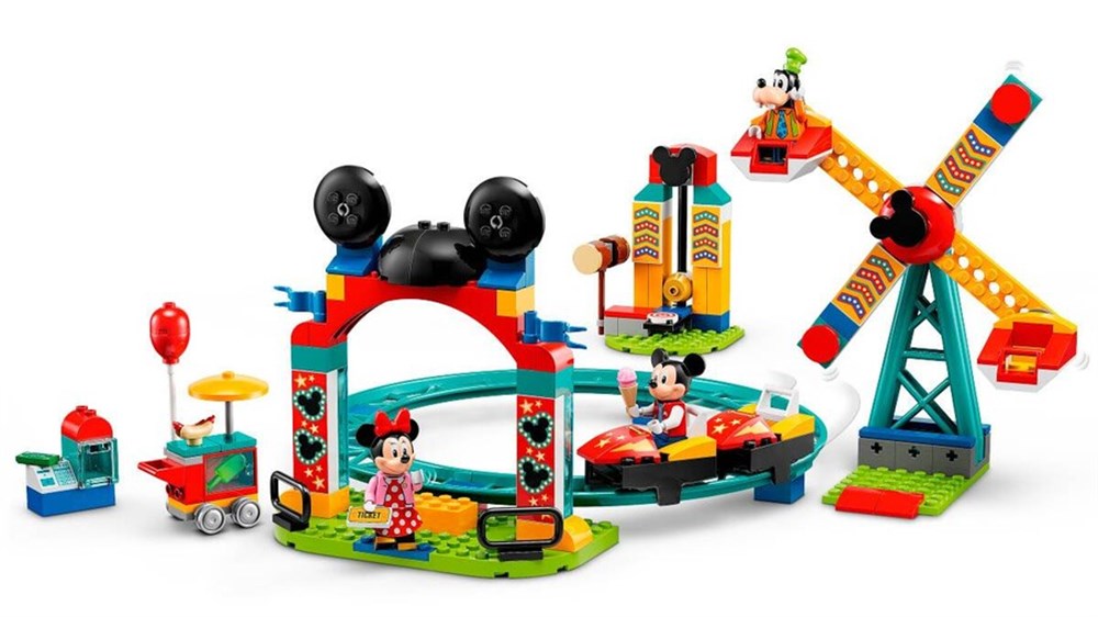 LEGO Disney Mickey, Minnie ve Goofy'nin Lunapark Eğlencesi 10778 Lego LEJ10778