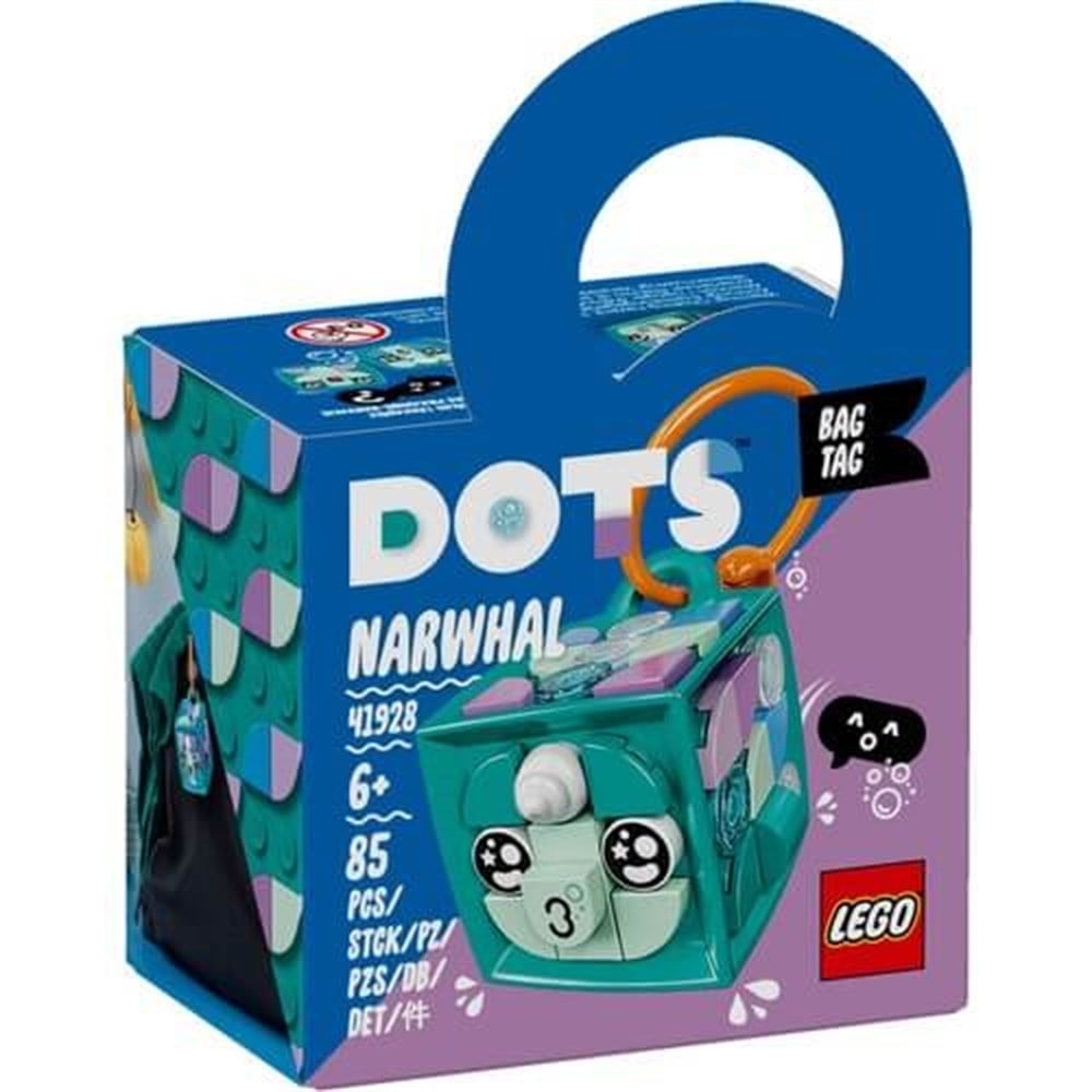 LEGO DOTS Deniz Gergedanı Çanta Süsü 41928 Lego LGD41928