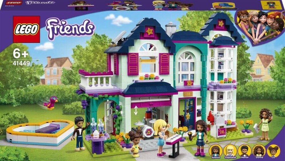 Lego Friends Andrea'nın Aile Evi 41449 Lego LGF41449