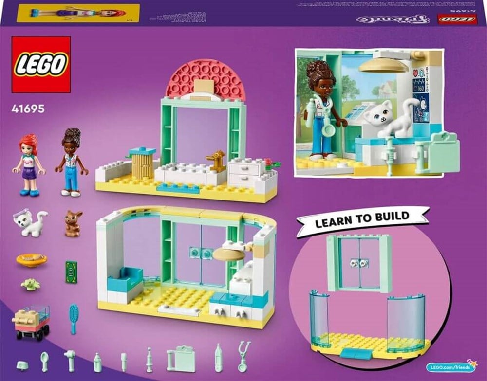 LEGO FRIENDS EVCIL HAYVAN KLINIGI 41695 Lego LGF41695