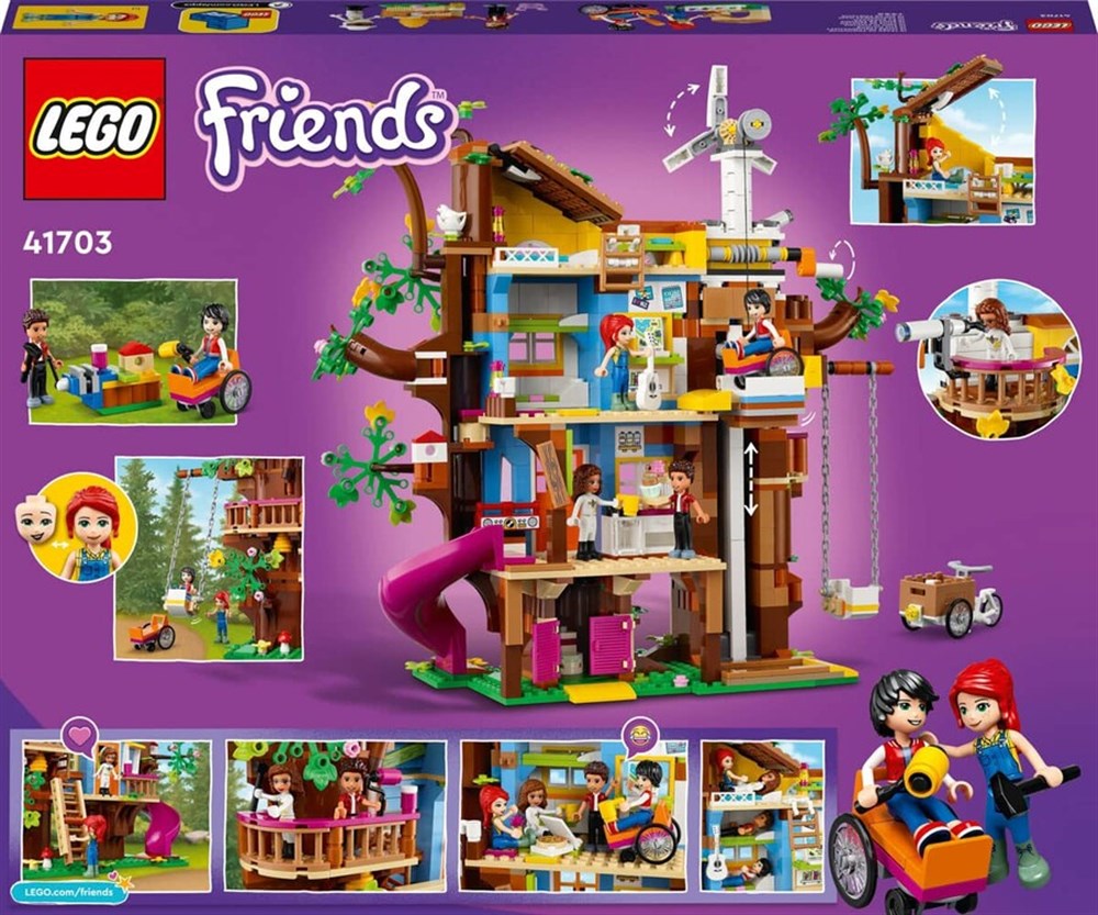 LEGO Friends Arkadaşlık Ağaç Evi 41703 Lego LGF41703
