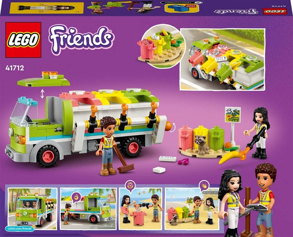 LEGO Friends Geri Dönüşüm Kamyonu 41712 Lego LGF41712