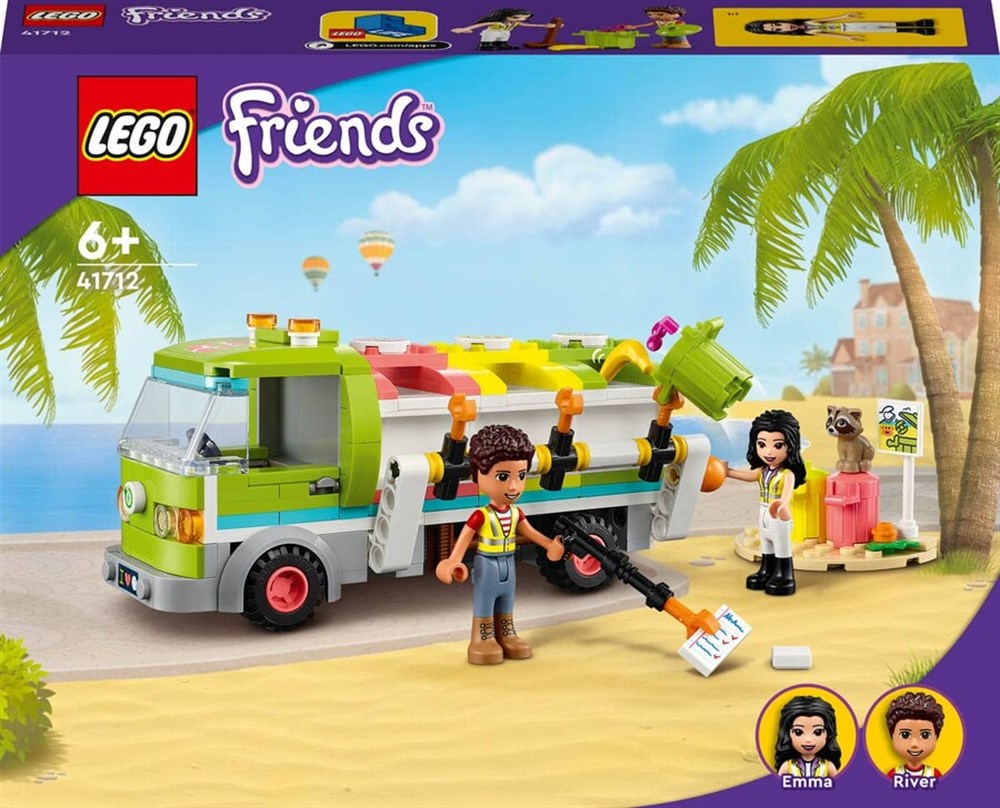 LEGO Friends Geri Dönüşüm Kamyonu 41712 Lego LGF41712