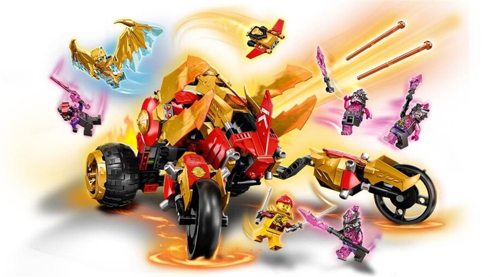 LEGO Ninjago Kai'nin Altın Ejderha Akıncısı 71773 Lego LGF71773