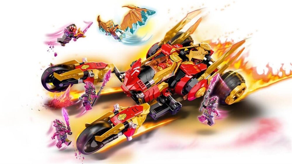 LEGO Ninjago Kai'nin Altın Ejderha Akıncısı 71773 Lego LGF71773