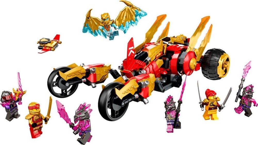 LEGO Ninjago Kai'nin Altın Ejderha Akıncısı 71773 Lego LGF71773