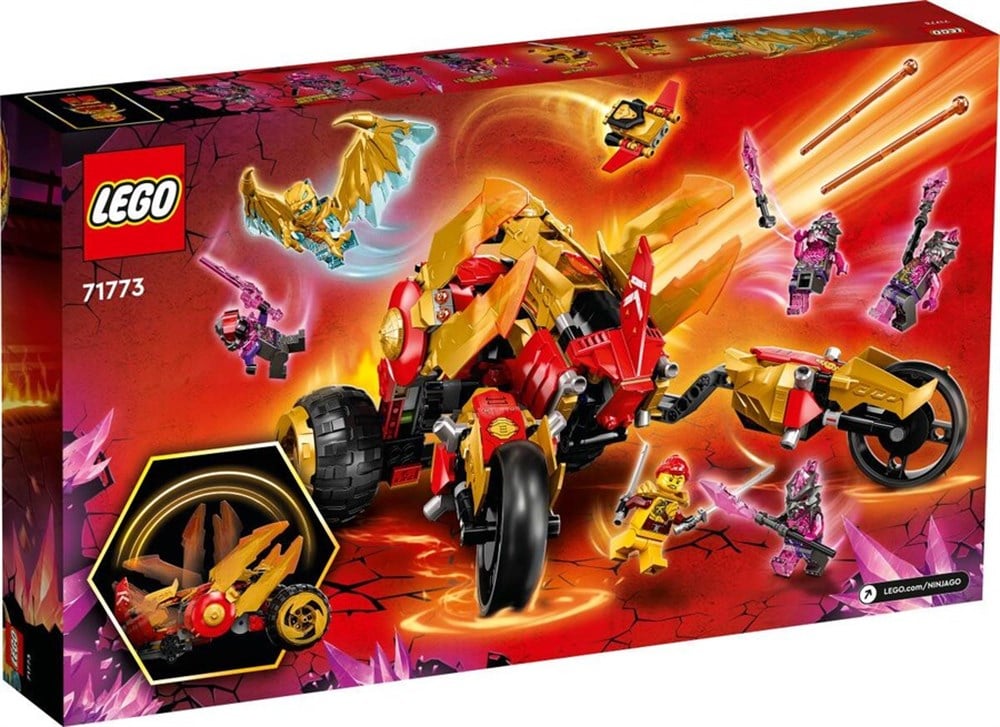 LEGO Ninjago Kai'nin Altın Ejderha Akıncısı 71773 Lego LGF71773