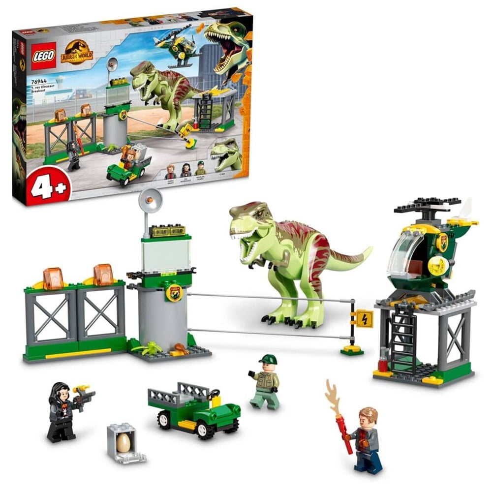 LEGO Jurassic World T-Rex Dinozor Kaçışı 76944 Lego LJW76944