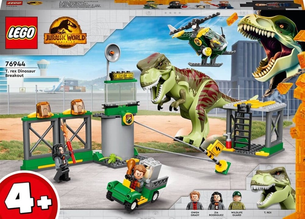LEGO Jurassic World T-Rex Dinozor Kaçışı 76944 Lego LJW76944