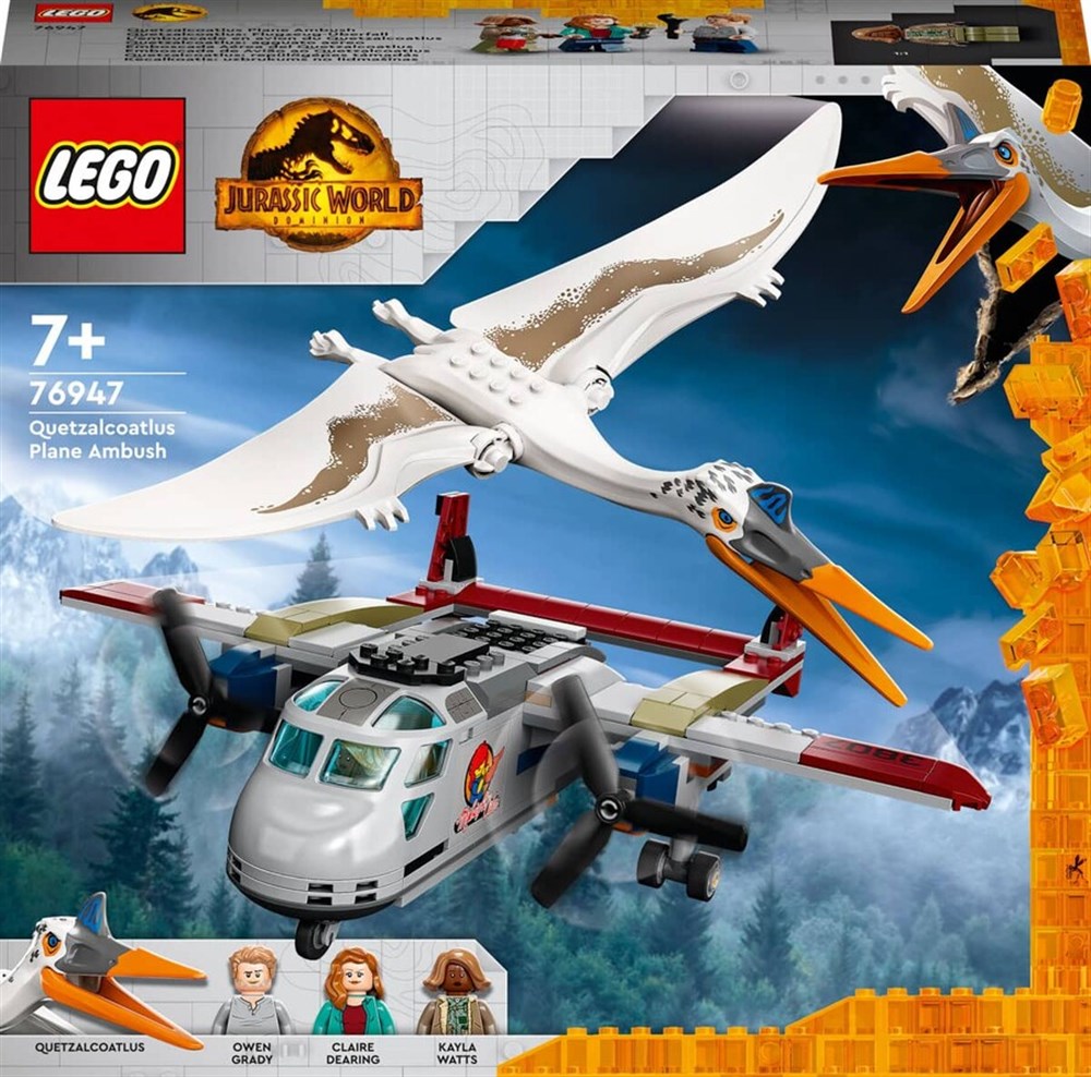 LEGO Jurassic World Quetzalcoatlus Uçak Pususu 76947 Lego LJW76947